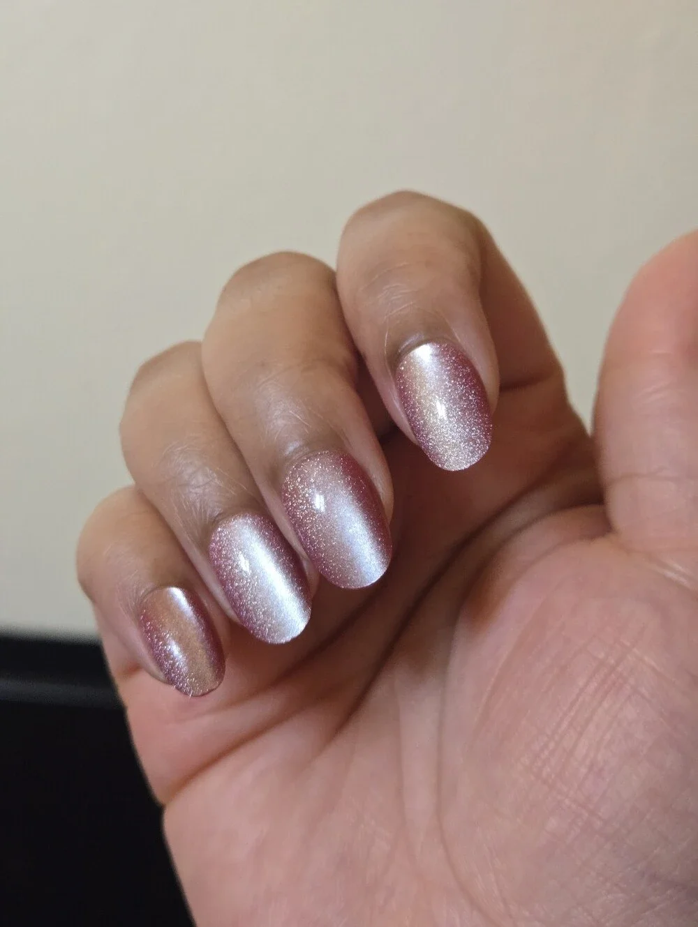 Mauve Pink Press-On Nails Set